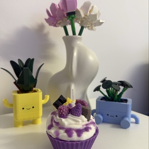 Lumânări parfumate Cupcake - casă & stil de viață - lumânări, parfumuri, arome - lumânări artizanale - Artynos.ro