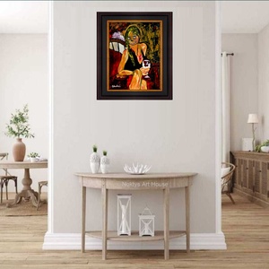 Iubire oarbă- Pictură unicat de S. Andrei (Noktys) - arte vizuale și accesorii  - picturi - pictură în ulei - Artynos.ro