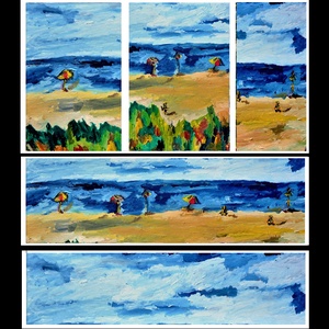 Marea Neagră-Pictură unicat de colecție - arte vizuale și accesorii  - picturi - pictură în ulei - Artynos.ro