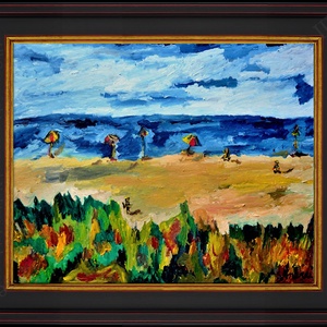 Marea Neagră-Pictură unicat de colecție - arte vizuale și accesorii  - picturi - pictură în ulei - Artynos.ro