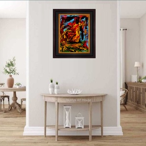 Pasiuni Întunecate - Pictură unicat de S. Andrei (Noktys) - arte vizuale și accesorii  - picturi - pictură în ulei - Artynos.ro