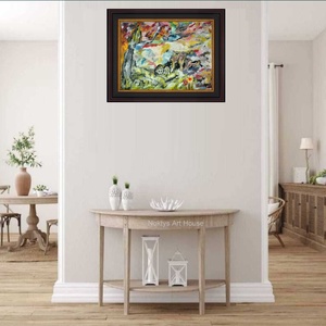 Semne de viață-O pictură unicat de S. Andrei (Noktys) - arte vizuale și accesorii  - picturi - pictură în ulei - Artynos.ro