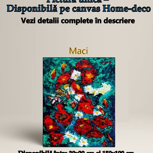 Maci Tablou Home-deco - în ediție deschisă - arte vizuale și accesorii  - picturi - pictură în ulei - Artynos.ro