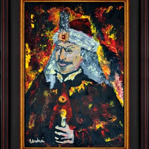 Prințul Valahiei-O pictură unicat de S. Andrei (Noktys) - arte vizuale și accesorii  - picturi - pictură în ulei - Artynos.ro