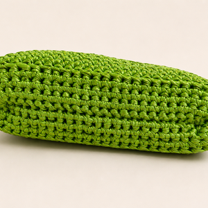 Geantă handmade verde lime cu mânere - genți și portofele - genți de mână și umăr - geantă casual - Artynos.ro