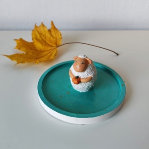 Suport bijuterii Oiță cu Dovleac 1 - bijuterii - suporturi și cutii de bijuterii - stand bijuterii - Artynos.ro