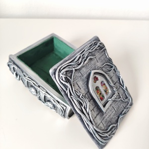 Cutie bijuterii Gothic Castle - bijuterii - suporturi și cutii de bijuterii - cutii de bijuterii - Artynos.ro