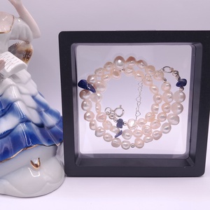 Colier perle si Lapis Lazuli  - Artynos.ro