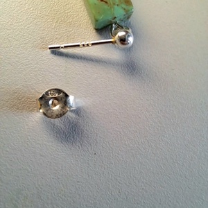 Set Ag 925 si turcuaz natural - bijuterii - mărțișor - Artynos.ro