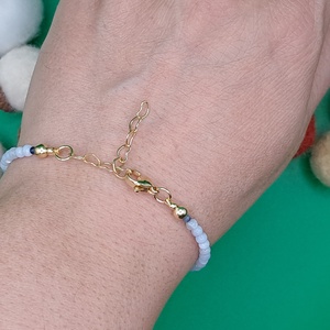 Bratara martisor din sidef, Bijuterii, Bratari, Bratari din margele, Confectionarea bijuteriilor, ARTYNOS