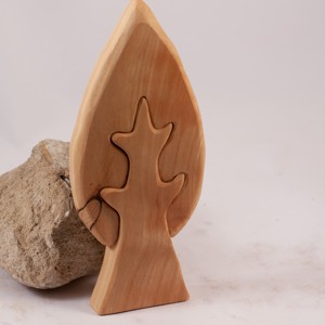  Copac din lemn, constructor din lemn, puzzle - jucării și echipamente pentru copii - puzzle, jocuri puzzle - puzzle mozaic, zaruri - Artynos.ro