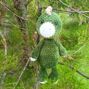 Dini, dinozaur de pluș amigurumi -  - Artynos.ro
