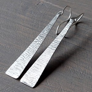 Cercei minimalisti din aluminiu, Bijuterii, Cercei lungi, , ARTYNOS