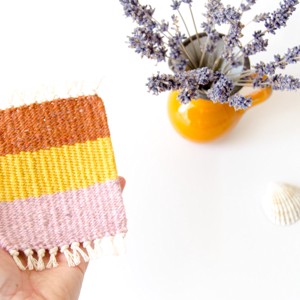 Set de suporturi pentru pahare / 2 buc, Casa & Stil de viata, Accesorii pentru echipamente de bucatarie, Accesorii de servire, Suporturi pahare, Tesatura, ARTYNOS