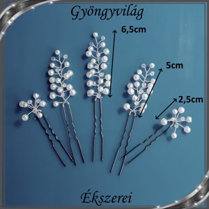 Bijuterii, ornamente de păr, catarame de păr: nuntă, mireasă, ornament de păr casual S-H-TŰ12esz 5pcs -  - Artynos.ro