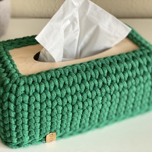 Suport pentru șervețele - verde -  - Artynos.ro