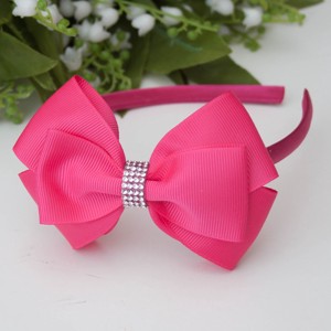 Banda pentru par Masnis, elastic pentru par � Roz, magenta - Artynos.ro