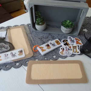 Pune in ordine - Caini, Jucarii si echipamente pentru copii, Jocuri de gandire, Curcubeu Montessori, jocuri Waldorf, Cusatura, Acest joc este o modalitate distractiva pentru copii de a invata abilitatile de observare exacta, c..., ARTYNOS