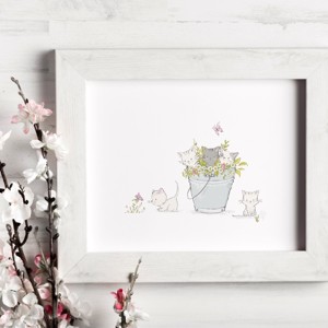 Kitten arta de perete, decorarea camerei pentru copii -  - Artynos.ro
