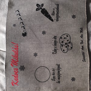 Set de masa textil pentru Mos Craciun, , , ARTYNOS