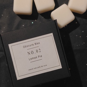 Wax melts Lemon Pie / Set 8 cuburi - Artynos.ro