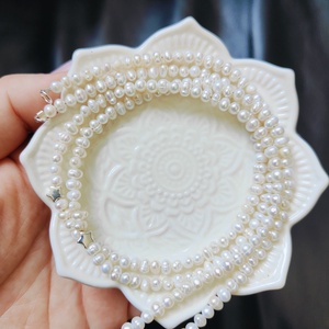 Colier ' Little star silver ' x 2 din argint placat , Bijuterii, Coliere, Coliere cu mărgele, , ARTYNOS