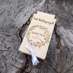 Transfer de bani/Transfer de bilete de loterie Cutie unică - accesorii nuntă - amintiri și cadouri de nuntă - cadou nuntă - cutie de bani - Artynos.ro