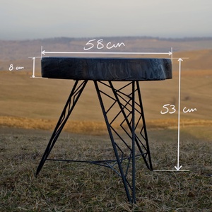 Măsuța de cafea /  Măsuță de cafea rustică / Măsuță de cafea mică  - casă & stil de viață - mobilier artizanal - mese - Artynos.ro
