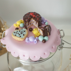 Borcan Dulciuri - Mini deserturi modelate handmade - casă & stil de viață - echipamente de bucătărie - decor de bucătărie - decorațiuni de bucătărie - Artynos.ro