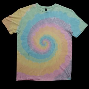 Tricou Tie-dyed marimea L - spirala pastel, , , ARTYNOS