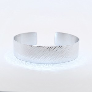 Brățară din aluminiu pentru femei, 19,5 cm, reglabilă (K.03) -  - Artynos.ro