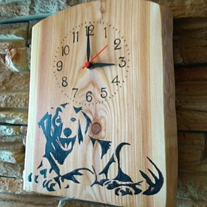 Câine Labrador pe ceas de perete -  - Artynos.ro
