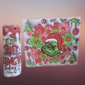 Termos + ceas Grinch, Casa & Stil de viata, Accesorii pentru echipamente de bucatarie, Accesorii de servire, Accesorii de bautura, Sticla termos, , ARTYNOS