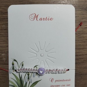 LOT 5 brățări mărțișor  - bijuterii - brățări - brățări din mărgele - Artynos.ro