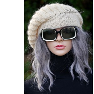 BORBÁLA/ fildes - sapca exclusiva tricotata manual din alpaca groasa, Imbracaminte si moda, Esarfe, palarii, fularuri, Caciula, Impletitura, ARTYNOS