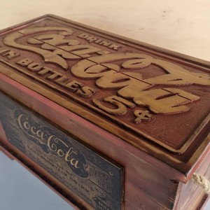 CocaCola lada din lemn, Casa & Stil de viata, Materiale de depozitare si sortare, Lada depozitare, , ARTYNOS