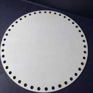 20 cm Material decorativ din lemn natural, potrivit pentru crosetat  , , , ARTYNOS