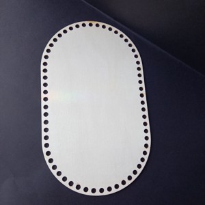 25x15 cm Material decorativ din lemn natural, potrivit pentru croșetat   -  - Artynos.ro