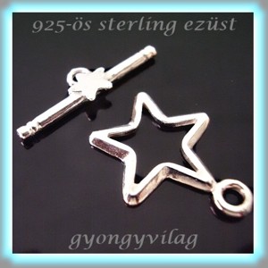 Fermoar cu lant T din argint 925 ELK T 05, , , ARTYNOS