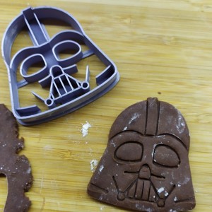 Set de forme pentru fursecuri și ștampile din plastilină Star Wars � Darth Vader, Yoda, R2-D2 etc. � imprimate 3D -  - Artynos.ro