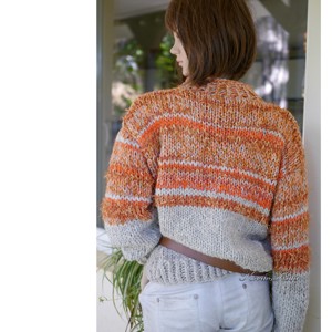 HILDA ALPAKA - pulover foarte gros tricotat manual la modă - îmbrăcăminte și modă - haine damă - hanorace, cardigane - Artynos.ro