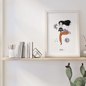 Yoga poster, yoga motivational imagine, yoga studio decor de perete -  - Artynos.ro