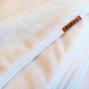 Alb pukka pătură pătură dublu strat - casă & stil de viață - textile de casă - pături - Artynos.ro