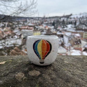 Cana cappuccino 150 ml � Fly High, Casa & Stil de viata, Echipamente de bucatarie, Accesorii de servire, Cani, Ceramica, Obiecte pictate, ARTYNOS