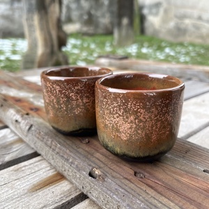 Set canute espresso ceramica 80 ml � Autumn Brew - casă & stil de viață - echipamente de bucătărie - accesorii de servire - căni - Artynos.ro