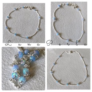Colier din argint cu opal, , , ARTYNOS