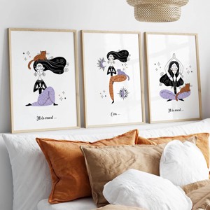 Yoga poster, yoga motivational imagine, yoga studio decor de perete -  - Artynos.ro