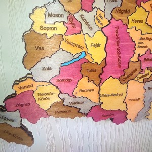 Harta Ungariei Mari, harta județului -  - Artynos.ro
