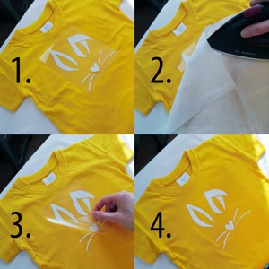 Folie autocolantă de Paște și de primăvară, care poate fi călcată -  - Artynos.ro