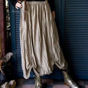 RACHEL - fustă lagenlook din in IN COLOUR! - îmbrăcăminte și modă - haine damă - fustă damă - Artynos.ro